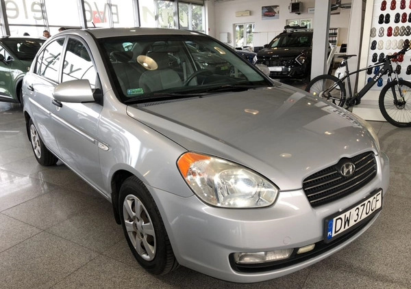 Hyundai Accent cena 5999 przebieg: 332000, rok produkcji 2007 z Wejherowo małe 37